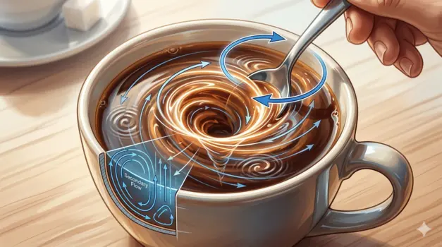 Physics in Everyday Life: Why Your Coffee Swirls and What It Teaches Us About Motion