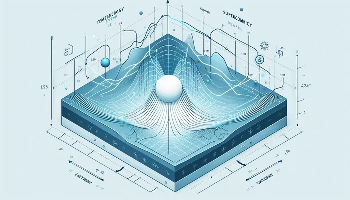 Superconductivity phase transition diagram